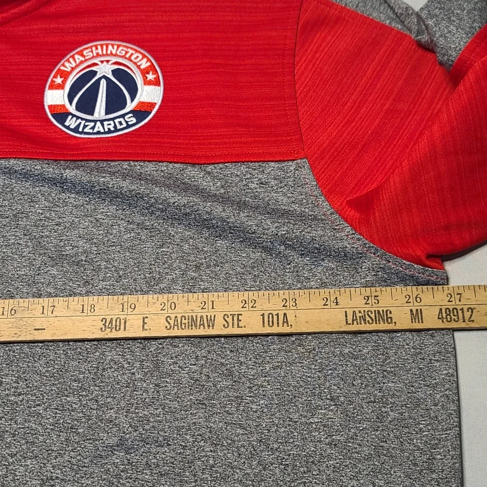 G-III Sports Washington Wizards Track‎ Jacket Mens XXL Red Grey NBA Full Zip NBA